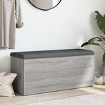 Casa si Gradina - Mobilier - Canapele si coltare - Banchete - Banca de depozitare, gri sonoma, 102x42x45 cm, lemn prelucrat - Infinity.ro