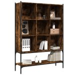 Casa si Gradina - Mobilier - Biblioteci si rafturi - Biblioteci - Biblioteca, stejar fumuriu, 102x30x141,5 cm, lemn prelucrat - Infinity.ro