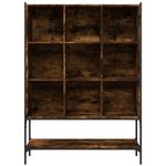 Casa si Gradina - Mobilier - Biblioteci si rafturi - Biblioteci - Biblioteca, stejar fumuriu, 102x30x141,5 cm, lemn prelucrat - Infinity.ro