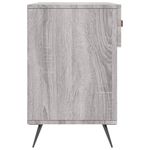 Casa si Gradina - Mobilier - Organizare si depozitare - Organizator incaltaminte - Banca de pantofi, gri sonoma, 102x35x55 cm, lemn prelucrat - Infinity.ro