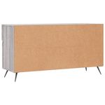 Casa si Gradina - Mobilier - Organizare si depozitare - Organizator incaltaminte - Banca de pantofi, gri sonoma, 102x35x55 cm, lemn prelucrat - Infinity.ro