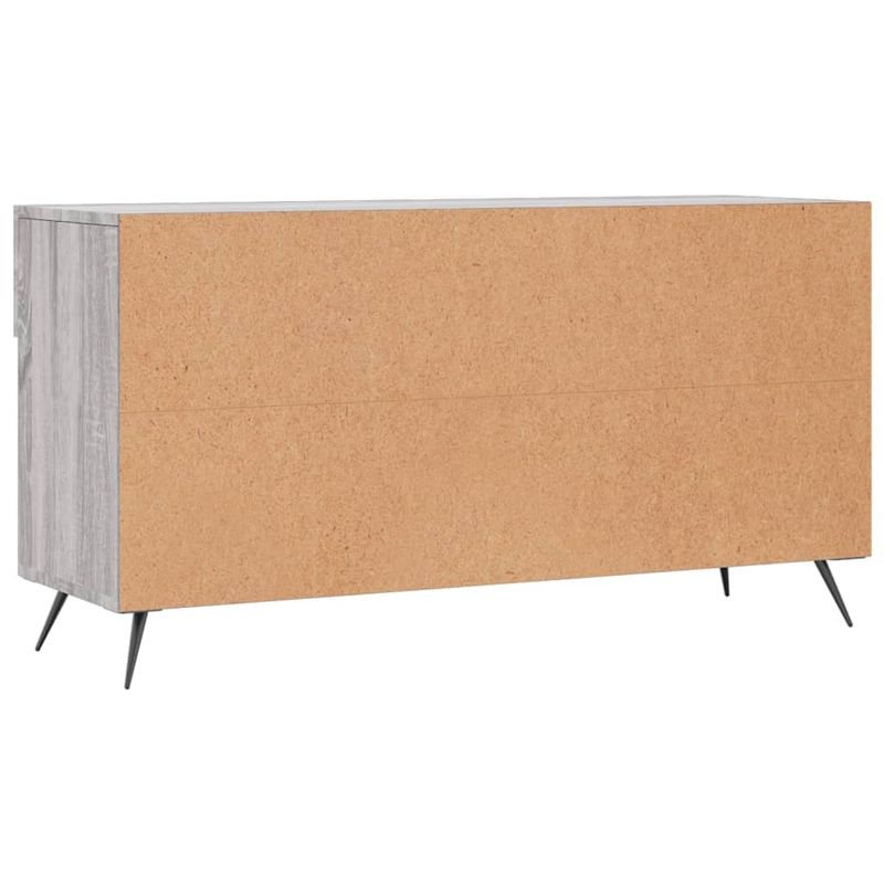 Casa si Gradina - Mobilier - Organizare si depozitare - Organizator incaltaminte - Banca de pantofi, gri sonoma, 102x35x55 cm, lemn prelucrat - Infinity.ro
