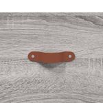 Casa si Gradina - Mobilier - Organizare si depozitare - Organizator incaltaminte - Banca de pantofi, gri sonoma, 102x35x55 cm, lemn prelucrat - Infinity.ro