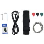 TV, Audio-Video si Foto - Instrumente muzicale - Instrumente clasice - Chitara bass electrica incepatori, cu husa, negru, 4/4 46" - Infinity.ro