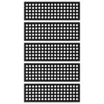 Casa si Gradina - Constructii - Scari si accesorii interioare - Accesorii scari interioare - Trepte de scara, 5 buc., 25x75 cm, cauciuc - Infinity.ro