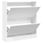 Casa si Gradina - Mobilier - Organizare si depozitare - Organizator incaltaminte - Pantofar, alb, 80x21x87,5 cm, lemn compozit - Infinity.ro