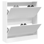 Casa si Gradina - Mobilier - Organizare si depozitare - Organizator incaltaminte - Pantofar, alb, 80x21x87,5 cm, lemn compozit - Infinity.ro