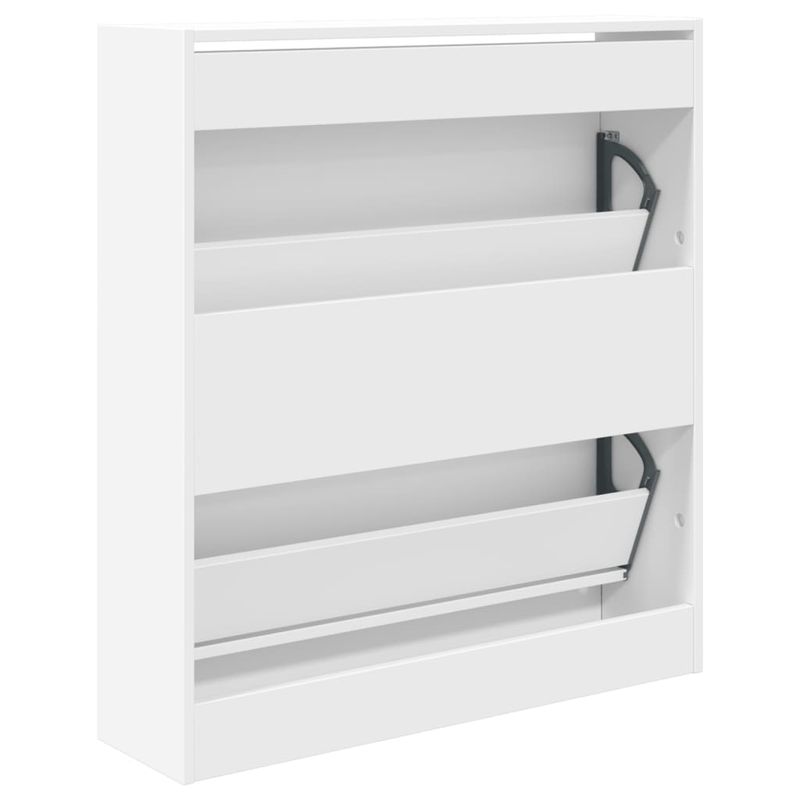 Casa si Gradina - Mobilier - Organizare si depozitare - Organizator incaltaminte - Pantofar, alb, 80x21x87,5 cm, lemn compozit - Infinity.ro