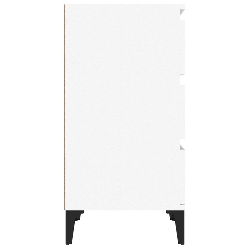 Casa si Gradina - Mobilier - Comode si corpuri - Noptiere - Noptiera, alb, 40x35x70 cm, lemn prelucrat - Infinity.ro