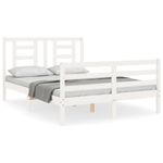 Casa si Gradina - Mobilier - Paturi si accesorii - Paturi - Cadru de pat cu tablie single mic, lemn masiv - Infinity.ro