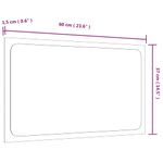 Casa si Gradina - Mobilier - Seturi de mobilier - Seturi baie - Set mobilier de baie, 3 piese, alb, lemn compozit - Infinity.ro