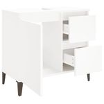 Casa si Gradina - Mobilier - Seturi de mobilier - Seturi baie - Dulap de baie, alb, 65x33x60 cm, lemn prelucrat - Infinity.ro
