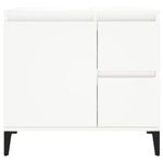 Casa si Gradina - Mobilier - Seturi de mobilier - Seturi baie - Dulap de baie, alb, 65x33x60 cm, lemn prelucrat - Infinity.ro