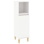Casa si Gradina - Mobilier - Seturi de mobilier - Seturi baie - Set mobilier de baie, 4 piese, alb, lemn compozit - Infinity.ro