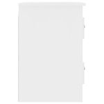 Casa si Gradina - Mobilier - Comode si corpuri - Noptiere - Noptiera de perete, alb, 41,5x36x53cm - Infinity.ro