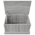 Casa si Gradina - Mobilier - Organizare si depozitare - Cutii depozitare - Raft de depozitare, gri sonoma, 50x30x28 cm, lemn prelucrat - Infinity.ro