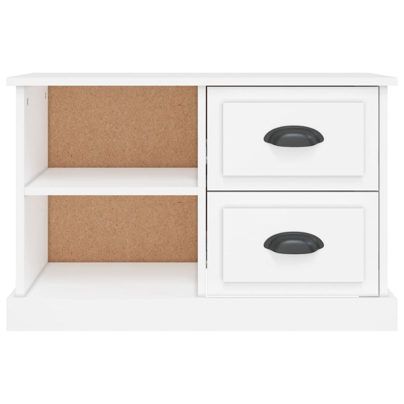 Casa si Gradina - Mobilier - Comode si corpuri - Comode - Comoda TV, alb, 73x35,5x47,5 cm, lemn prelucrat - Infinity.ro