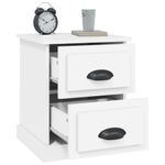 Casa si Gradina - Mobilier - Comode si corpuri - Noptiere - Noptiera, alb, 39x39x47,5 cm, lemn prelucrat - Infinity.ro