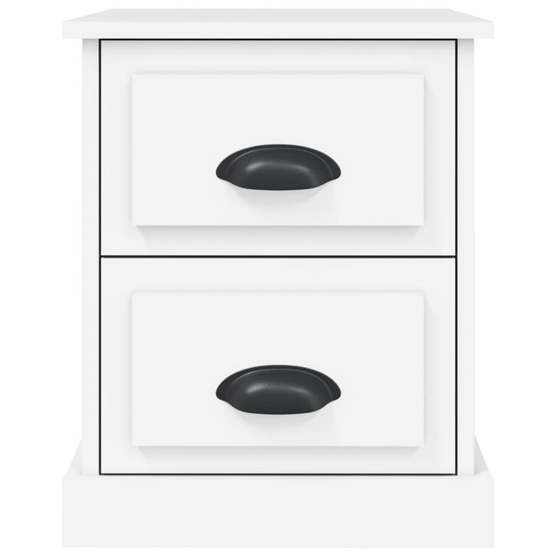 Casa si Gradina - Mobilier - Comode si corpuri - Noptiere - Noptiera, alb, 39x39x47,5 cm, lemn prelucrat - Infinity.ro