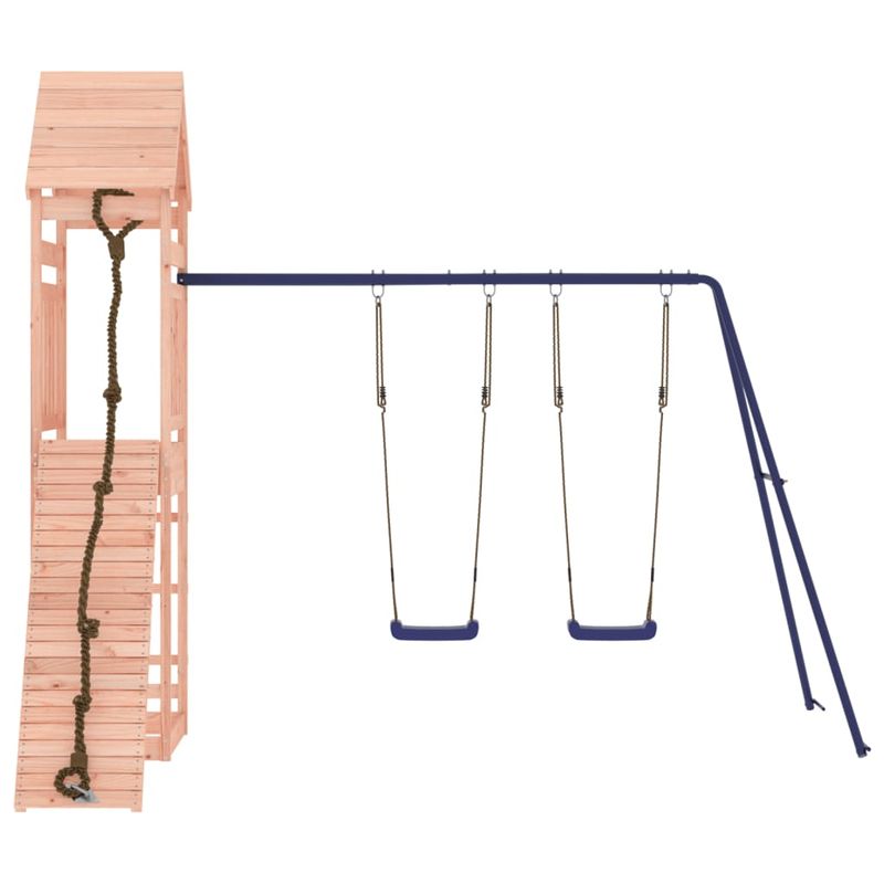 Jucarii, Copii si Bebe - Jucarii si jocuri - Jucarii de exterior - Spatii de joaca si accesorii - Set de joaca pentru exterior, lemn masiv de douglas - Infinity.ro