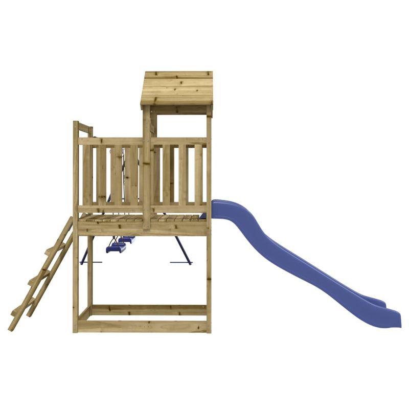 Jucarii, Copii si Bebe - Jucarii si jocuri - Jucarii de exterior - Spatii de joaca si accesorii - Set de joaca pentru exterior, lemn de pin impregnat - Infinity.ro