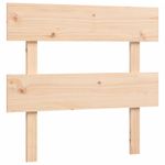 Casa si Gradina - Mobilier - Paturi si accesorii - Paturi - Cadru de pat cu tablie single mic, lemn masiv - Infinity.ro