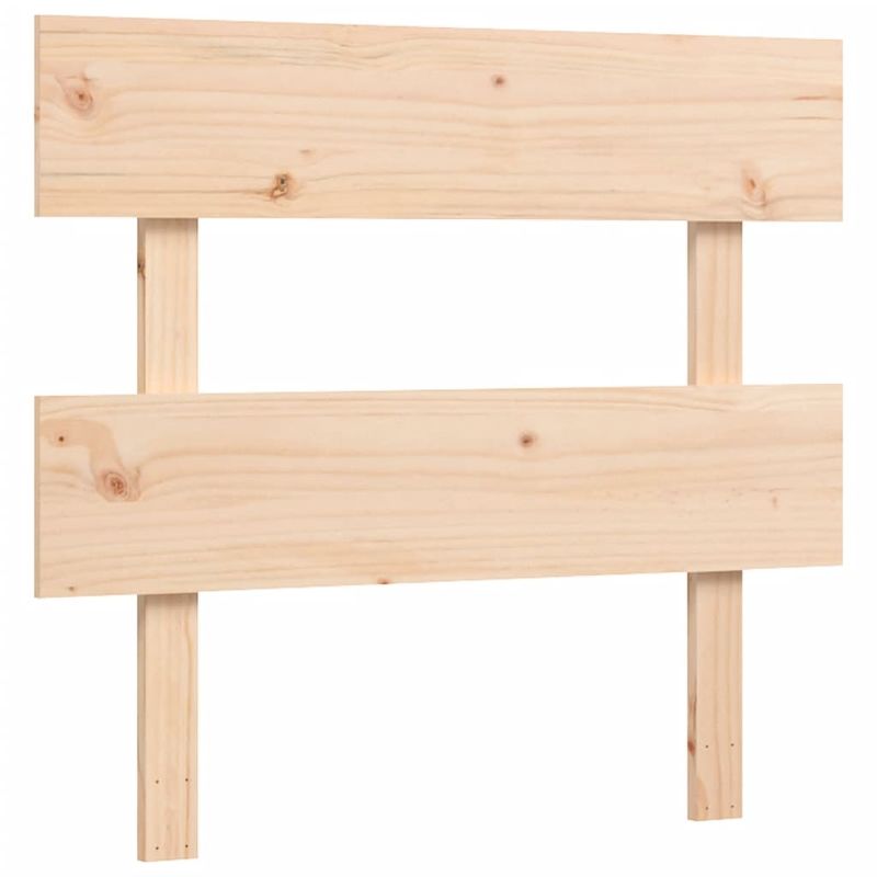 Casa si Gradina - Mobilier - Paturi si accesorii - Paturi - Cadru de pat cu tablie single mic, lemn masiv - Infinity.ro