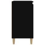 Casa si Gradina - Mobilier - Comode si corpuri - Noptiere - Noptiera, 2 buc, negru, 40x35x70 cm, lemn prelucrat - Infinity.ro