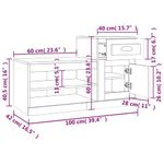 Casa si Gradina - Mobilier - Organizare si depozitare - Organizator incaltaminte - Pantofar, alb, 102x36x60 cm, lemn compozit - Infinity.ro