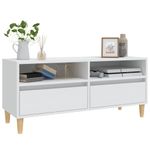 Casa si Gradina - Mobilier - Comode si corpuri - Comode - Comoda TV, alb, 100x34,5x44,5 cm, lemn prelucrat - Infinity.ro