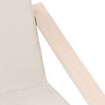 Casa si Gradina - Mobilier - Scaune si fotolii - Scaune - Scaun de relaxare, crem, material textil - Infinity.ro