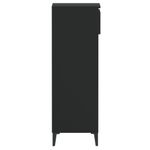 Casa si Gradina - Mobilier - Organizare si depozitare - Organizator incaltaminte - Pantofar, negru, 40x36x105 cm, lemn prelucrat - Infinity.ro