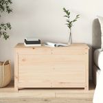 Casa si Gradina - Mobilier - Organizare si depozitare - Cutii depozitare - Cutie de depozitare, 80x40x45,5 cm, lemn masiv de pin - Infinity.ro
