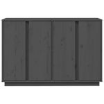 Casa si Gradina - Mobilier - Comode si corpuri - Comode - Servanta, gri, 120x35x80 cm, lemn masiv de pin - Infinity.ro
