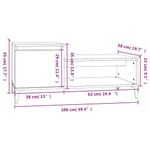 Casa si Gradina - Mobilier - Mese si birouri - Masute de cafea - Masuta de cafea, gri beton, 100x50x45 cm, lemn prelucrat - Infinity.ro