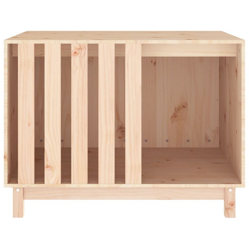 Petshop - Accesorii petshop - Culcusuri si custi - Custi interior si exterior - Casa pentru caini, 90x60x67 cm, lemn masiv de pin - Infinity.ro