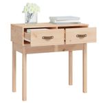 Casa si Gradina - Mobilier - Comode si corpuri - Console - Masa consola, 76,5x40x75 cm, lemn masiv de pin - Infinity.ro