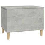 Casa si Gradina - Mobilier - Mese si birouri - Masute de cafea - Masuta de cafea, gri beton, 60x44,5x45 cm, lemn prelucrat - Infinity.ro
