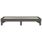 Casa si Gradina - Mobilier - Paturi si accesorii - Paturi - Pat de zi extensibil, gri, 2x(90x200) cm, lemn masiv de pin - Infinity.ro