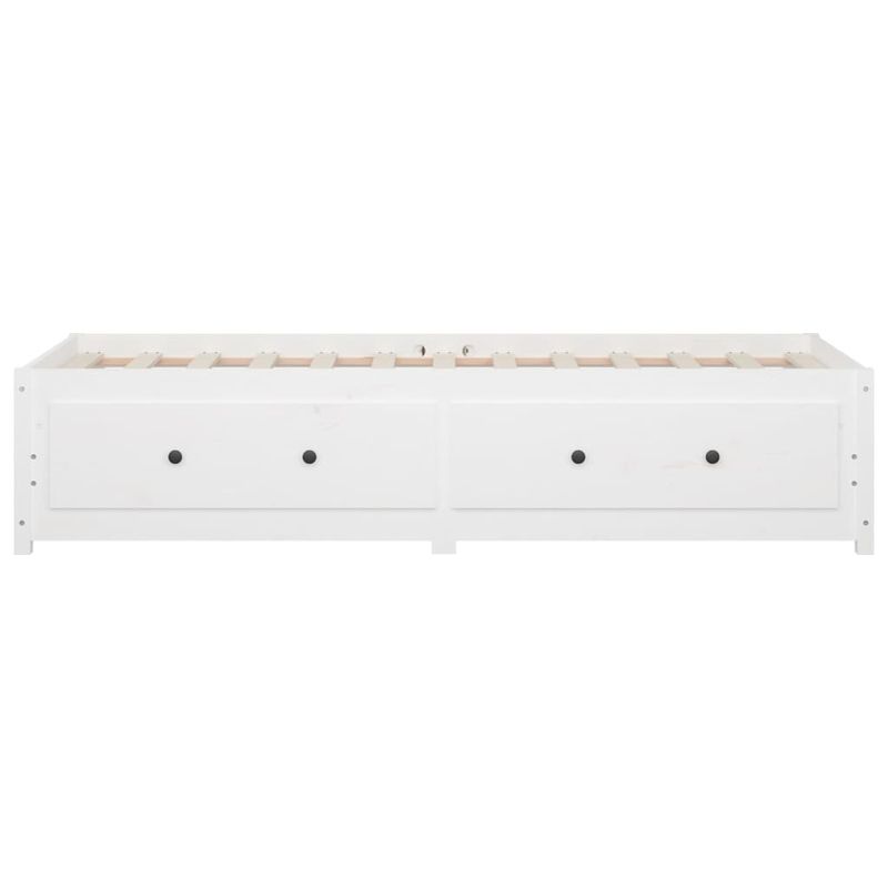 Casa si Gradina - Mobilier - Paturi si accesorii - Paturi - Pat de zi, alb, 80x200 cm, lemn masiv de pin - Infinity.ro