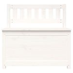 Casa si Gradina - Mobilier - Canapele si coltare - Banchete - Banca, alb, 80x41x77 cm, lemn masiv de pin - Infinity.ro