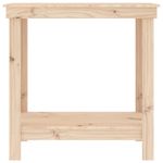 Casa si Gradina - Constructii - Scule de mana si unelte - Mese si bancuri de lucru - Banc de lucru, 80x50x80 cm, lemn masiv pin - Infinity.ro