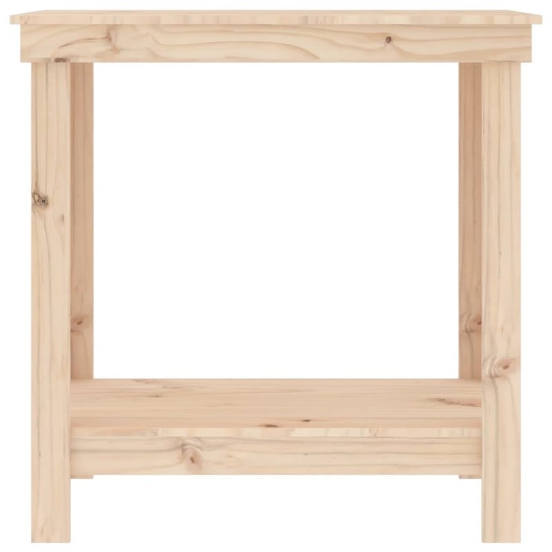 Casa si Gradina - Constructii - Scule de mana si unelte - Mese si bancuri de lucru - Banc de lucru, 80x50x80 cm, lemn masiv pin - Infinity.ro