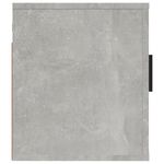 Casa si Gradina - Mobilier - Comode si corpuri - Comode - Dulap TV cu montaj pe perete, 2 buc., gri beton, 40x34,5x40 cm - Infinity.ro