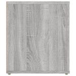 Casa si Gradina - Mobilier - Comode si corpuri - Comode - Comoda TV, gri sonoma, 100x35x40 cm, lemn prelucrat - Infinity.ro