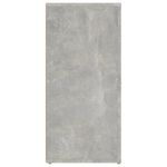 Casa si Gradina - Mobilier - Comode si corpuri - Comode - Servanta, gri beton, 40x33x70 cm, lemn prelucrat - Infinity.ro