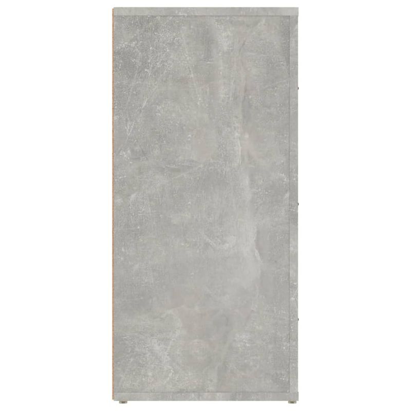 Casa si Gradina - Mobilier - Comode si corpuri - Comode - Servanta, gri beton, 40x33x70 cm, lemn prelucrat - Infinity.ro