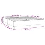 Casa si Gradina - Mobilier - Paturi si accesorii - Paturi - Pat box spring cu saltea, gri inchis, 180x200 cm, textil - Infinity.ro