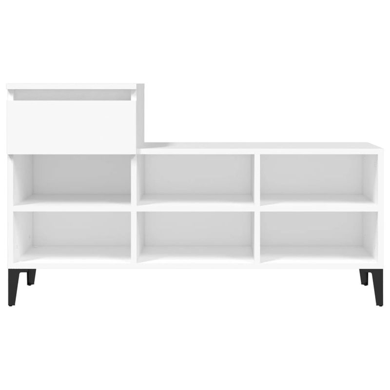 Casa si Gradina - Mobilier - Organizare si depozitare - Organizator incaltaminte - Pantofar, alb, 102x36x60 cm, lemn compozit - Infinity.ro