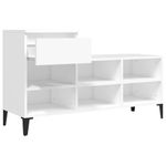 Casa si Gradina - Mobilier - Organizare si depozitare - Organizator incaltaminte - Pantofar, alb, 102x36x60 cm, lemn compozit - Infinity.ro